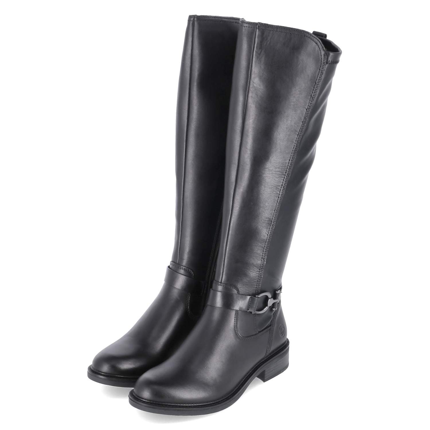Remonte Remonte - female - D2W77-00 - Leder und Synthetik - schwarz Stiefel günstig online kaufen