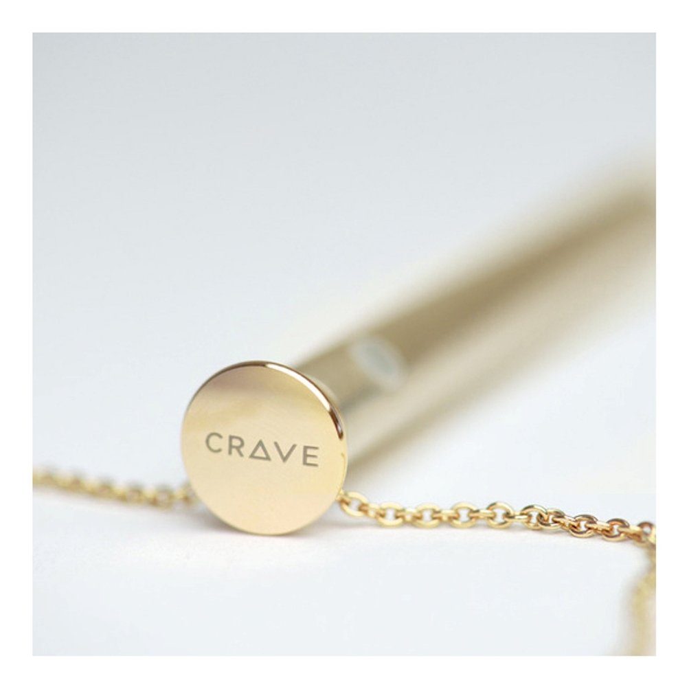 Mini-Vibrator gold Vesper - Vibrator Vibrator-Halskette CRAVE Necklace