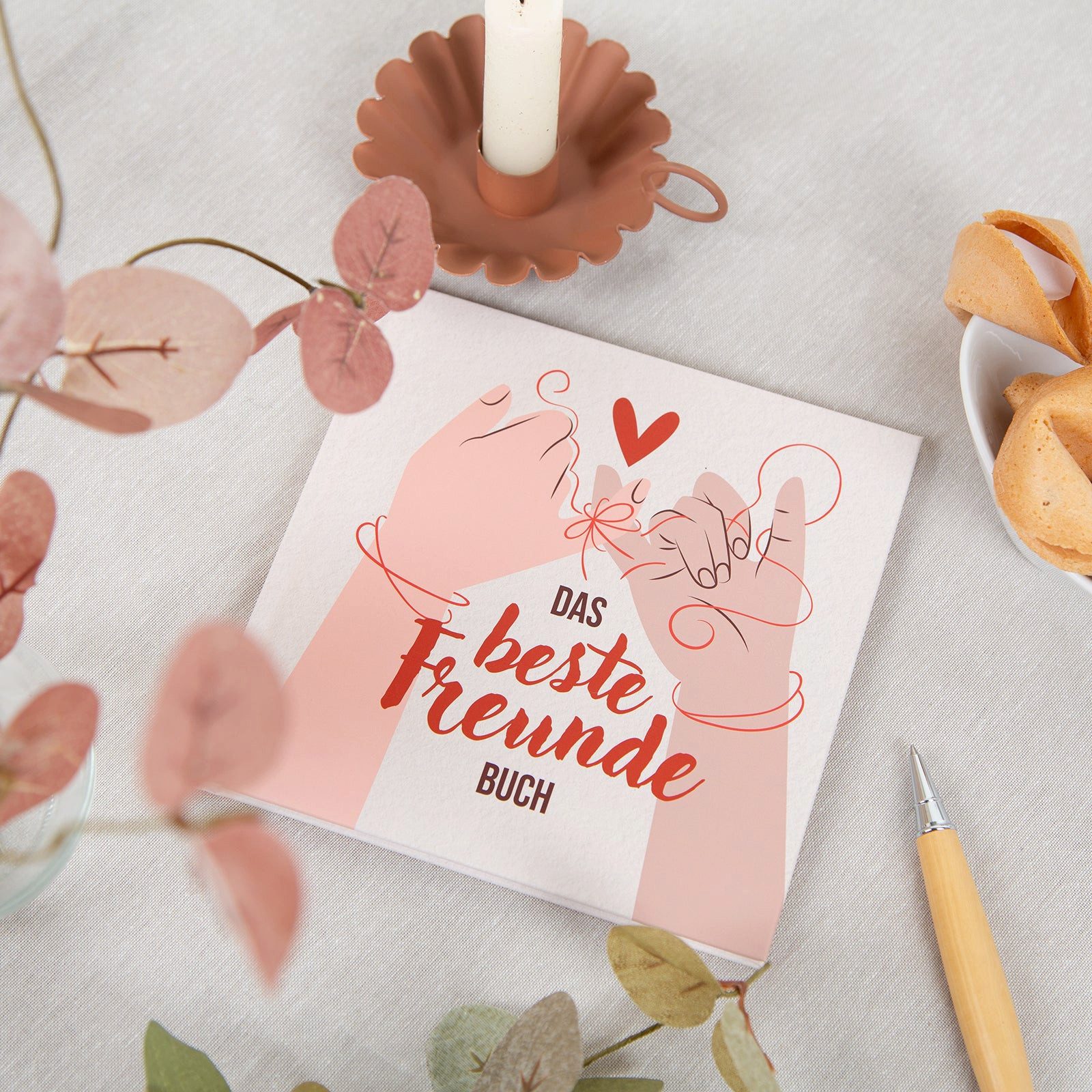 Logbuch-Verlag Dekofigur Beste Freundin Geschenk Buch zum Ausfüllen – Freun günstig online kaufen