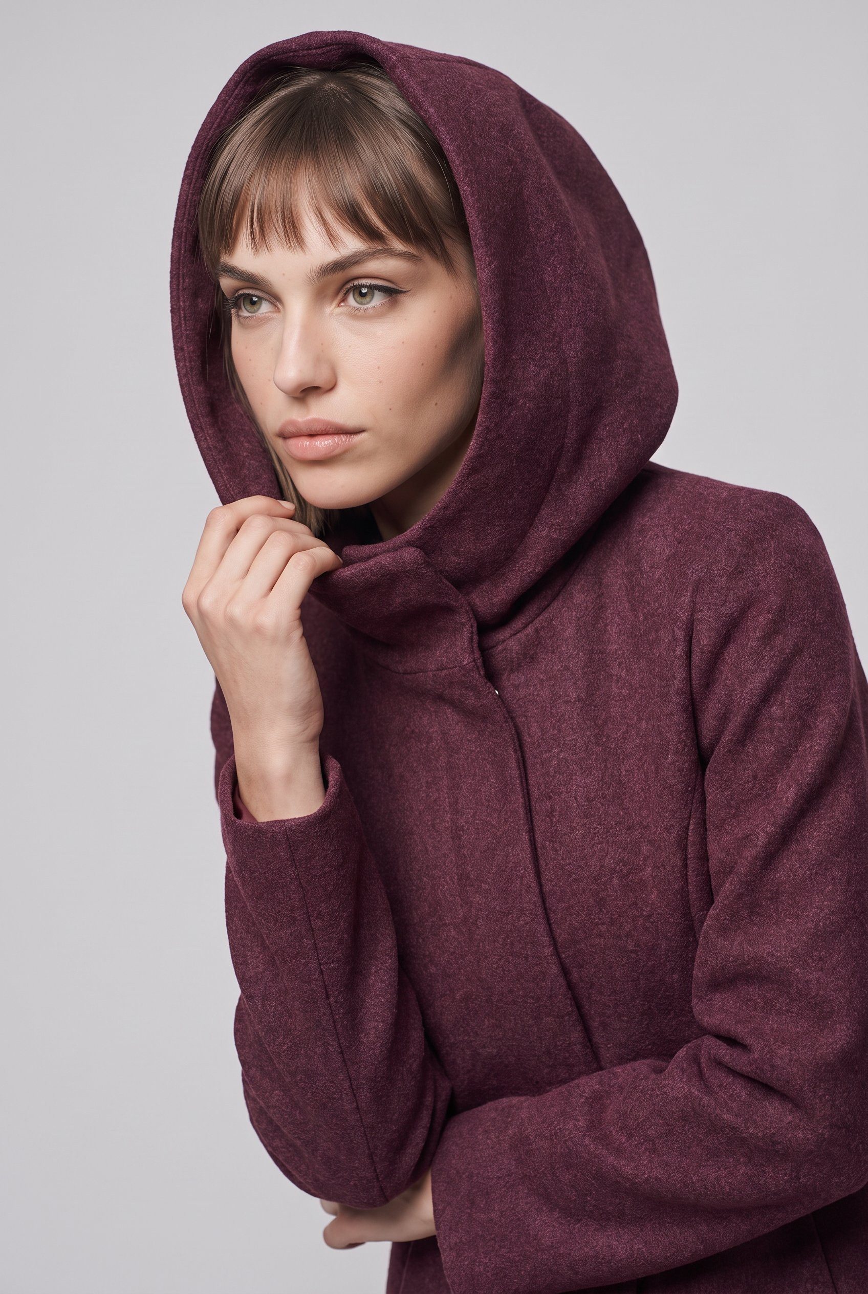 ONLY Langjacke ONLBLAKE HOOD COAT CC OTW Kunstfaser, Eingrifftaschen