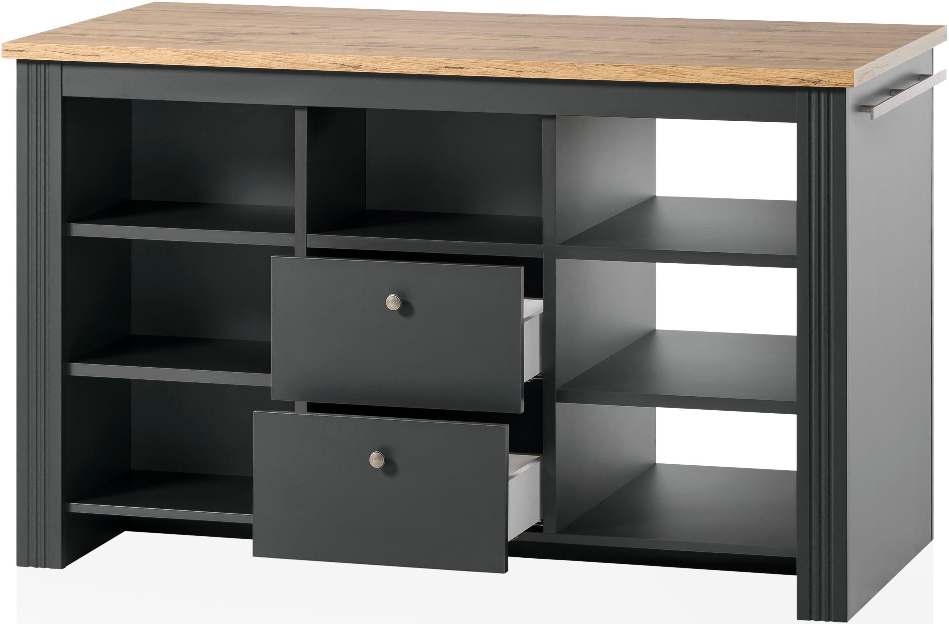 OTTO home Küche KS-Westminster, Breite 366 cm, ohne E-Geräte