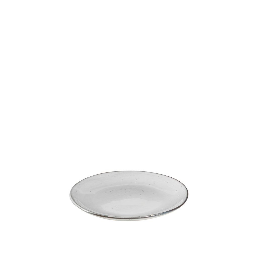 Broste Copenhagen Dessertteller Nordic Sand 20 cm Steingut sand, handglasiert
