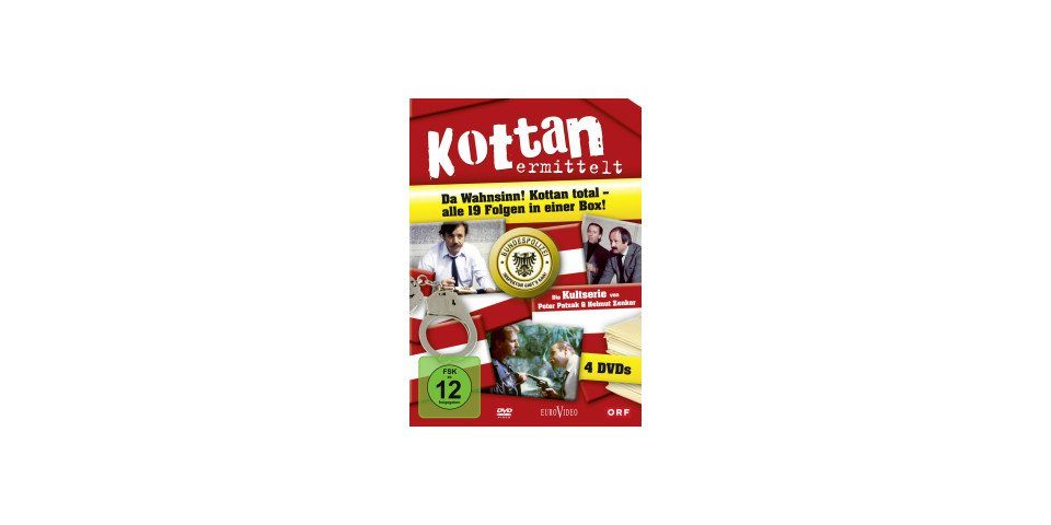 Eurovideo DVD Kottan ermittelt (Komplette Serie)