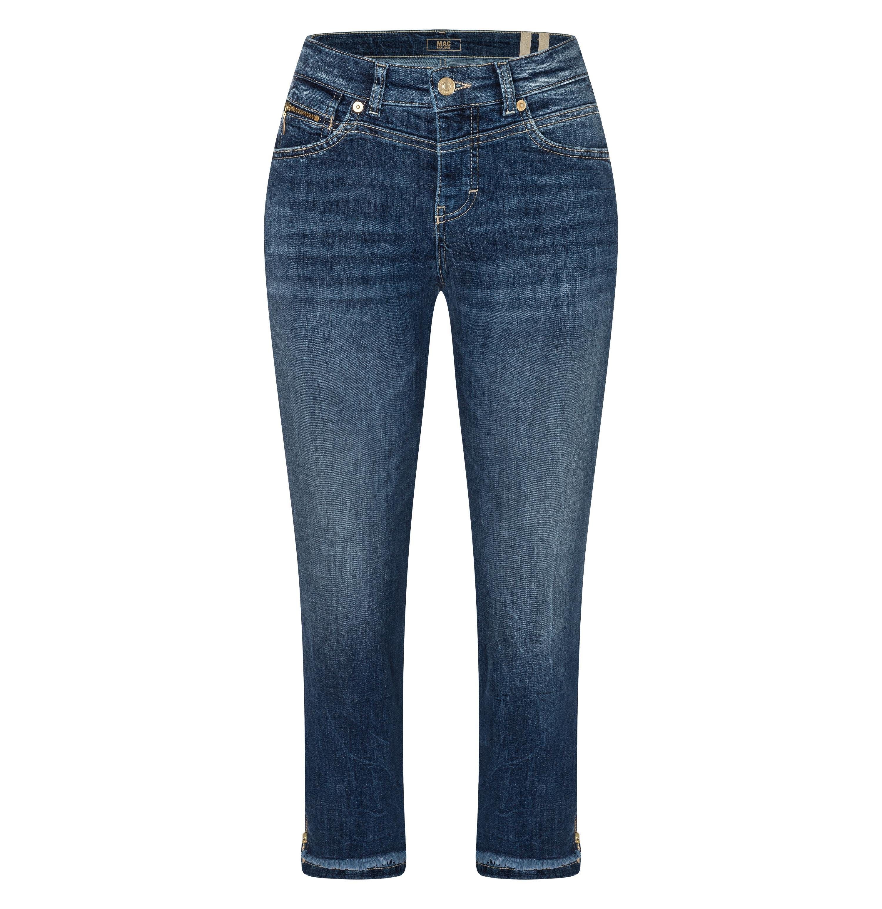 Stretch-Jeans MAC RICH SLIM dark blue net wash 5755-90-0389L D671