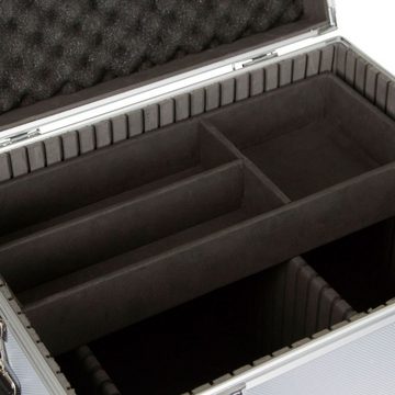 Kerbl Aufbewahrungsbox Putzkiste Alu Safe 40 x 30 x 30 cm abschließbar mit verstärkten Ecken, inkl. Tragegurt