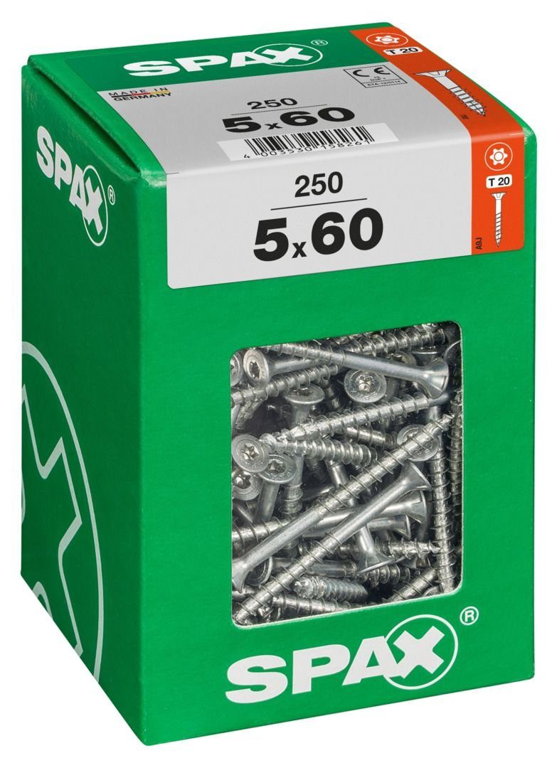Thumbnail - SPAX Holzbauschraube Spax Universalschrauben 5.0 x 60 mm TX 20 Senkkopf