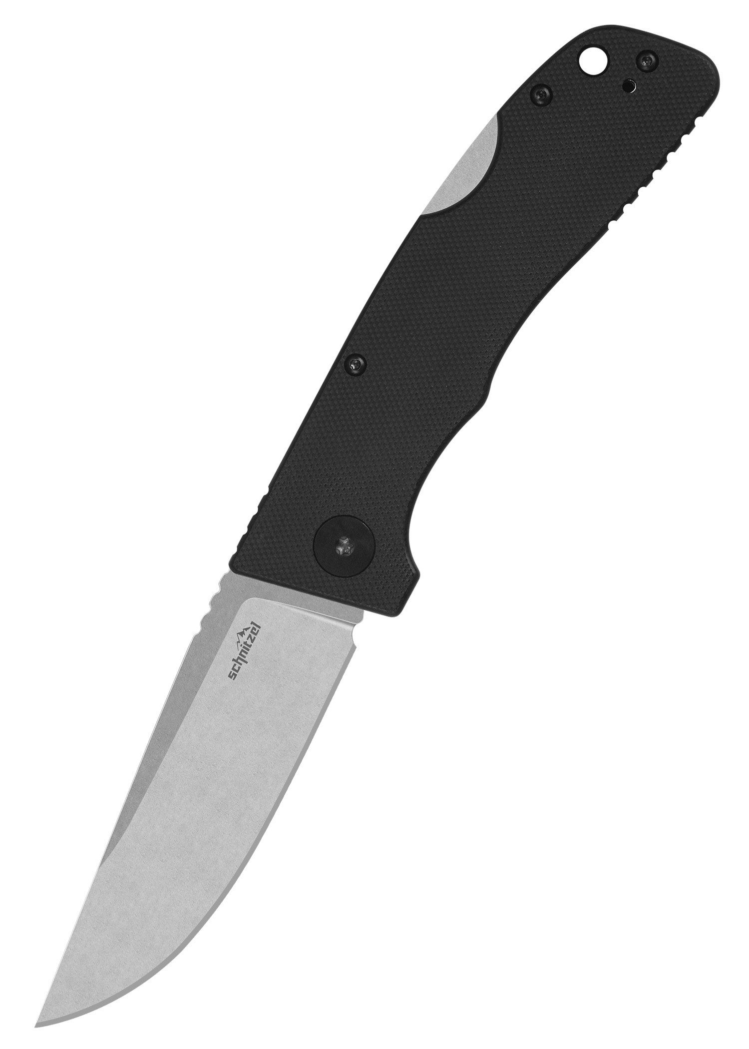 Taschenmesser Schnitzel KVAR G10 Schwarz Taschenmesser mit Hosenclip