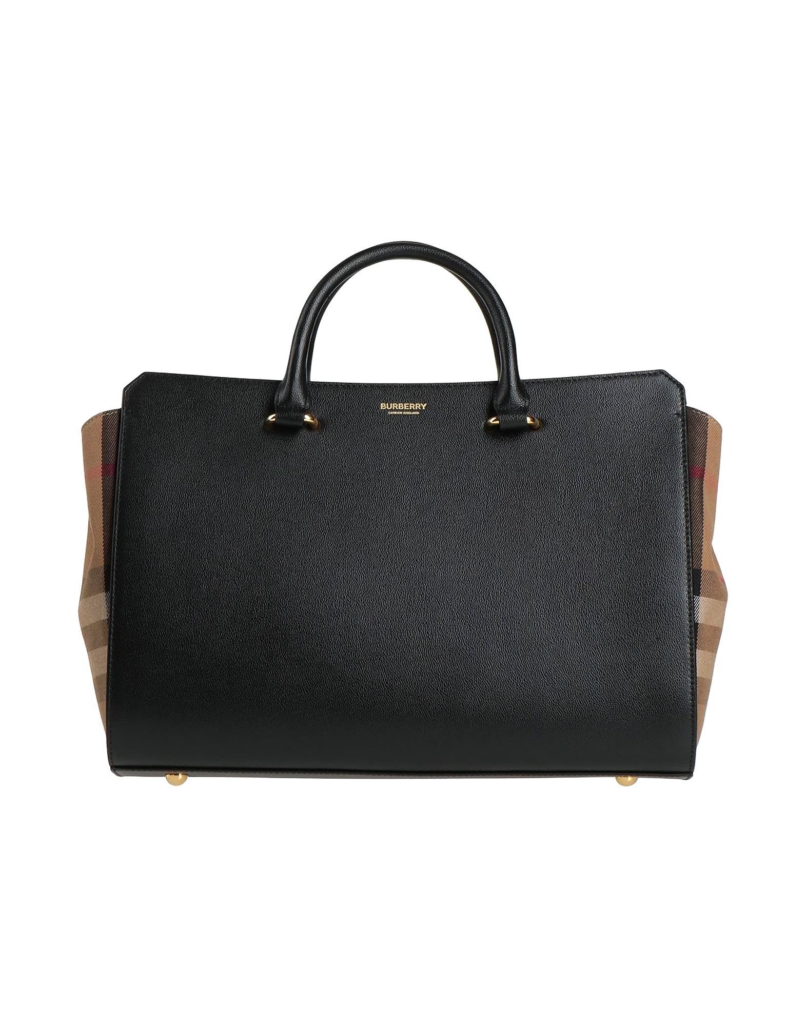 BURBERRY Henkeltasche Banwell MX Check Canvas 80840221