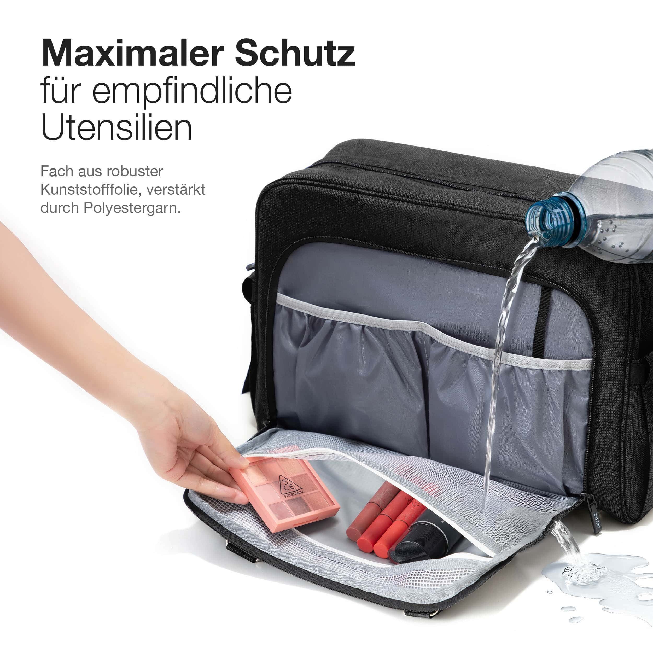 Daliya® Wickeltasche ALPINO PURE Tasche mit praktischen Funktionen, inkl. Wickelunterlage (3-tlg., Schulterriemen mit Karabiner, gepolsterte Wickelunterlage, Wi – Bild 4 von 5