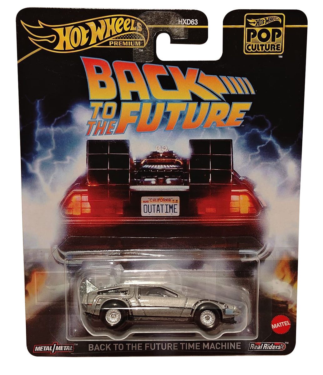Hot Wheels Spielzeug-Auto Hot Wheels Premium Pop Culture - Zurück in die Zukunft - Die Cast Mode