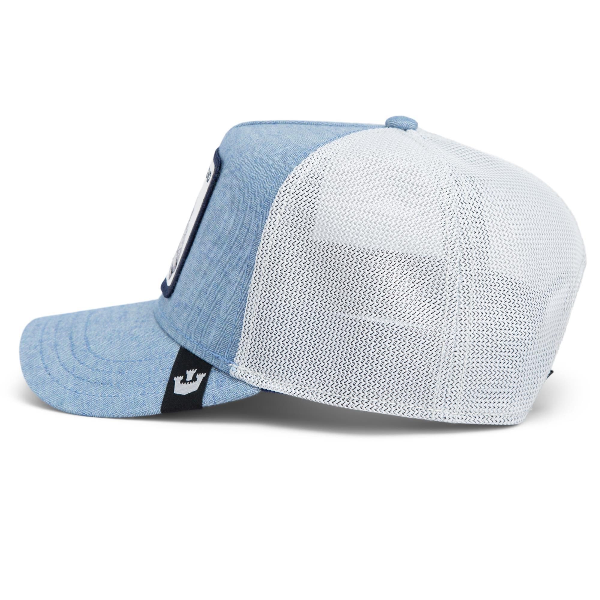 GOORIN Bros. Trucker Cap Goorin Bros. Suited Legend Trucker Cap Blue (Basecap, Meshcap, Trucker Kappe)