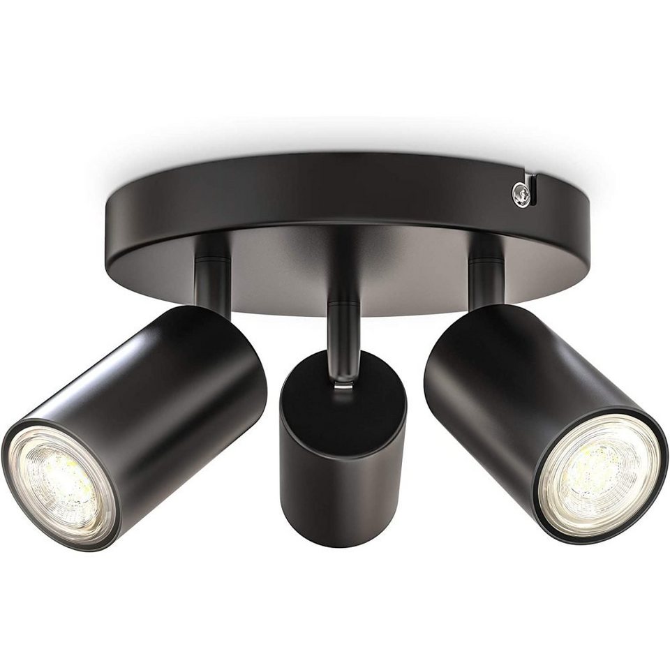 GelldG LED Deckenleuchte LED Deckenlampe, Deckenspots, schwenkbarer LED  Deckenstrahler