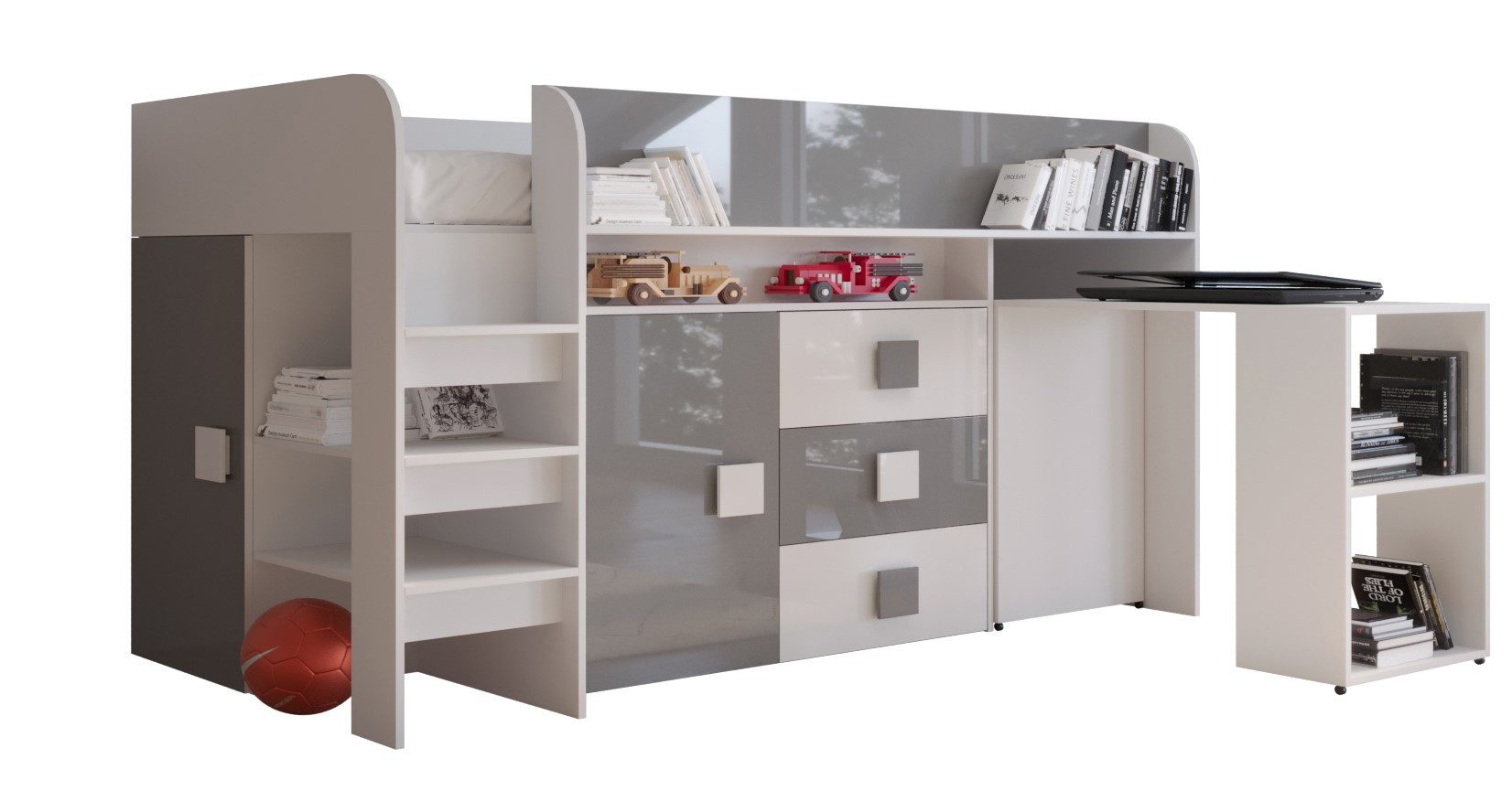 ABIKS MÖBEL Etagenbett TOLEDO 1 Hochbett günstig online kaufen