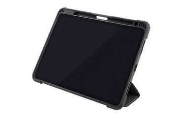 Tucano Tablet-Hülle Educo Ultraschutzhülle mit Deckel für iPad Air 10,9 (2020, 2022), iPad Pro 11 (2020, 2018), schwarz