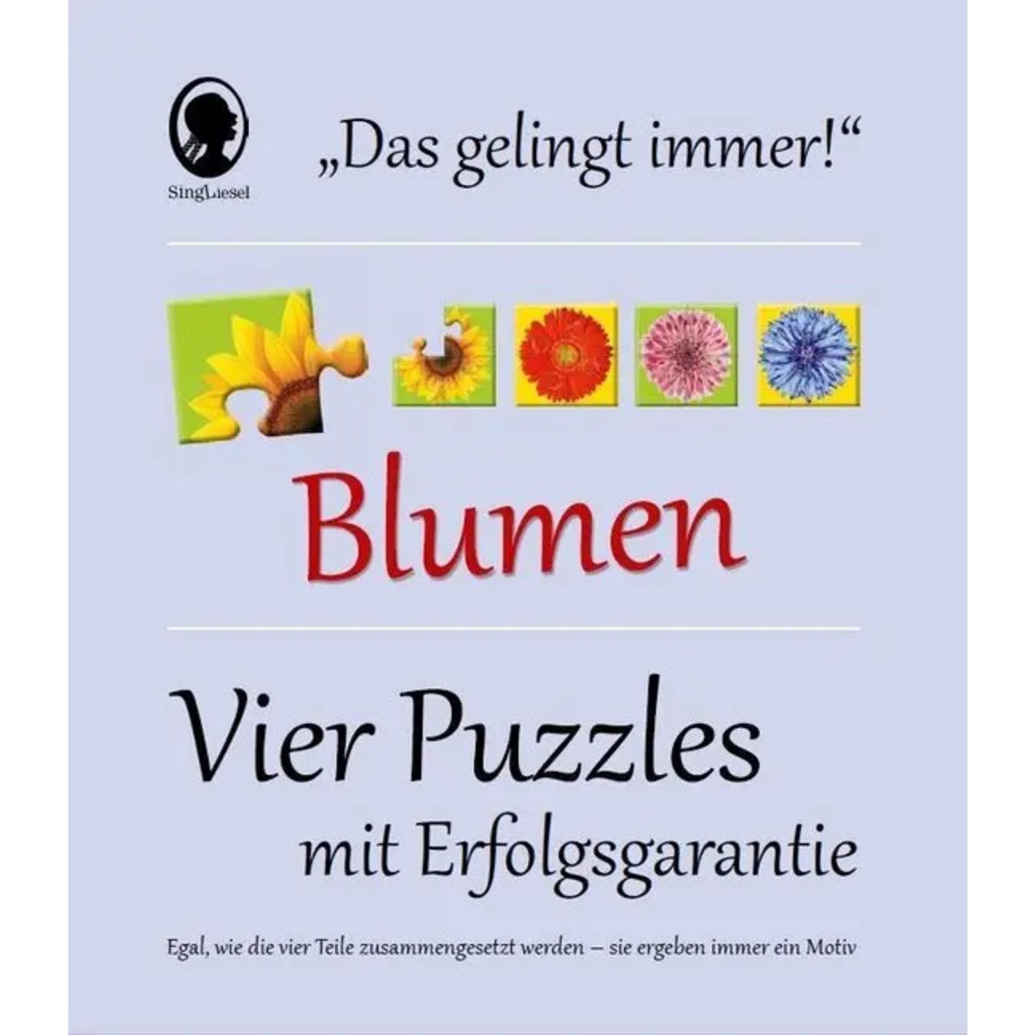 Puzzle Das "Gelingt-immer"-Puzzle Blumen. Das Puzzle-Spiel für Senioren..., günstig online kaufen