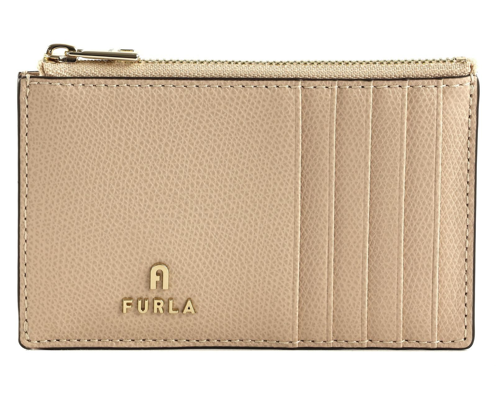 Furla Kartenetui Zipped Card Case, aus echtem Leder