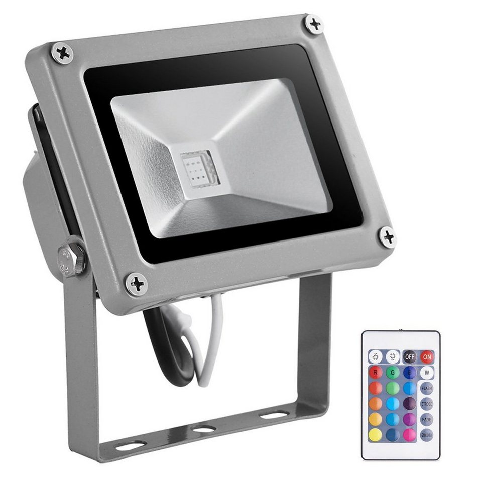 LED Fluter Flutlicht 10W 20W 50W 100W Strahler mit Bewegungsmelder Ultra Dünn 
