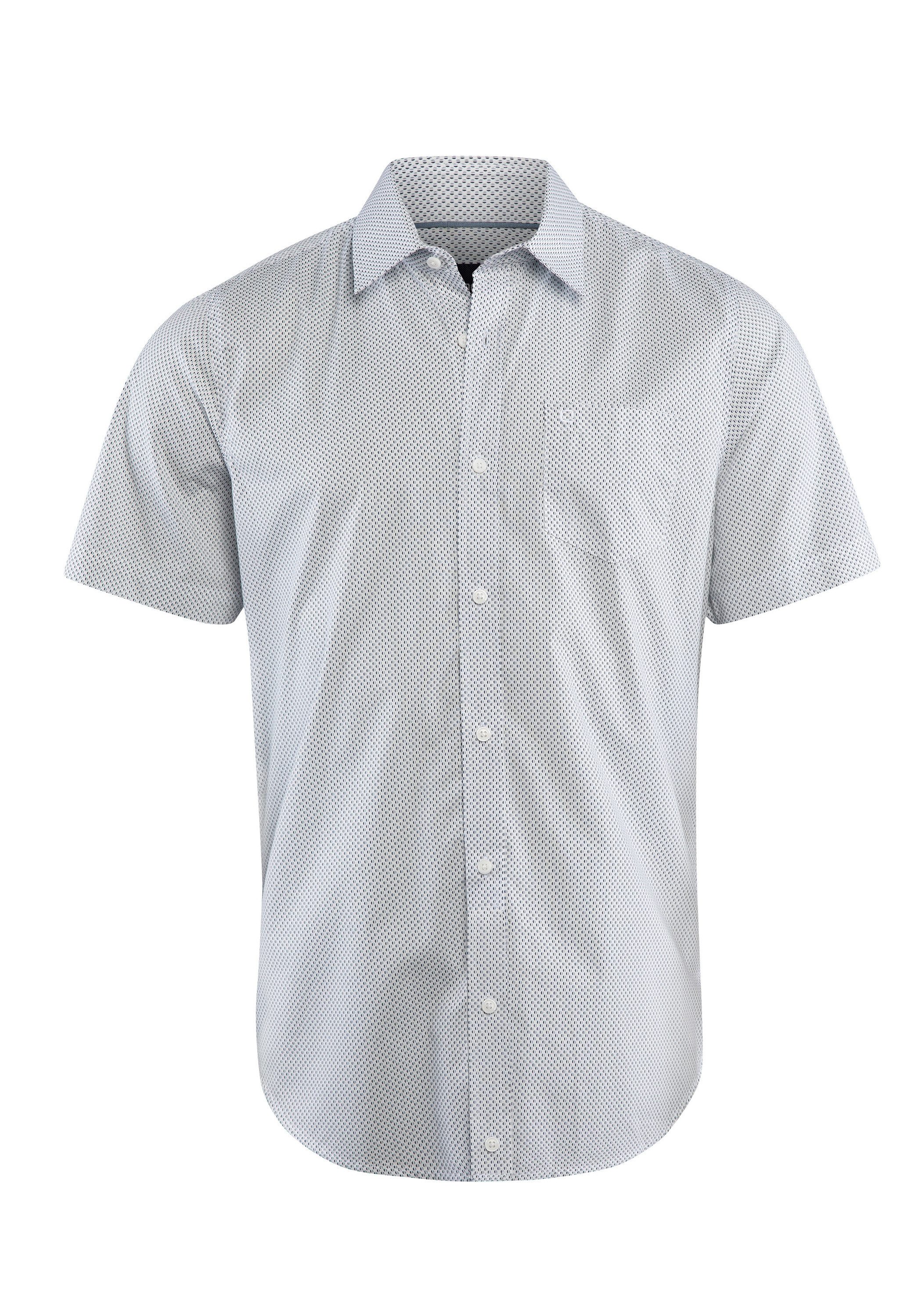 Stooker Men Kurzarmhemd HUDSON Kurzarm-Hemd Stooker HUDSON Herren Kurzarmhemd Regular Fit
