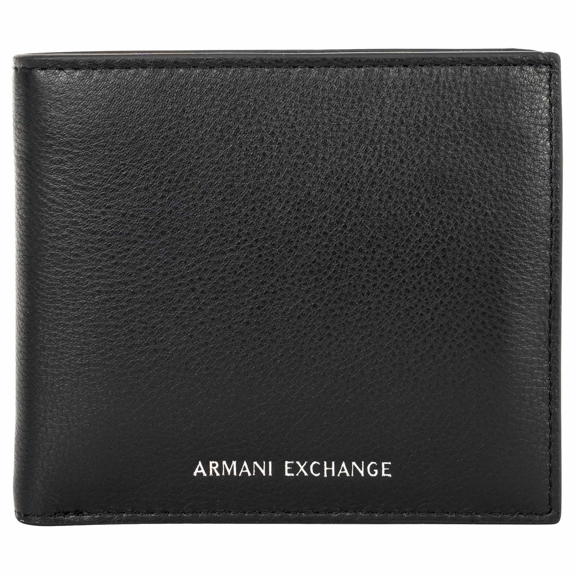 ARMANI EXCHANGE Geldbörse Herren Geldbörse 1er Pack Leder