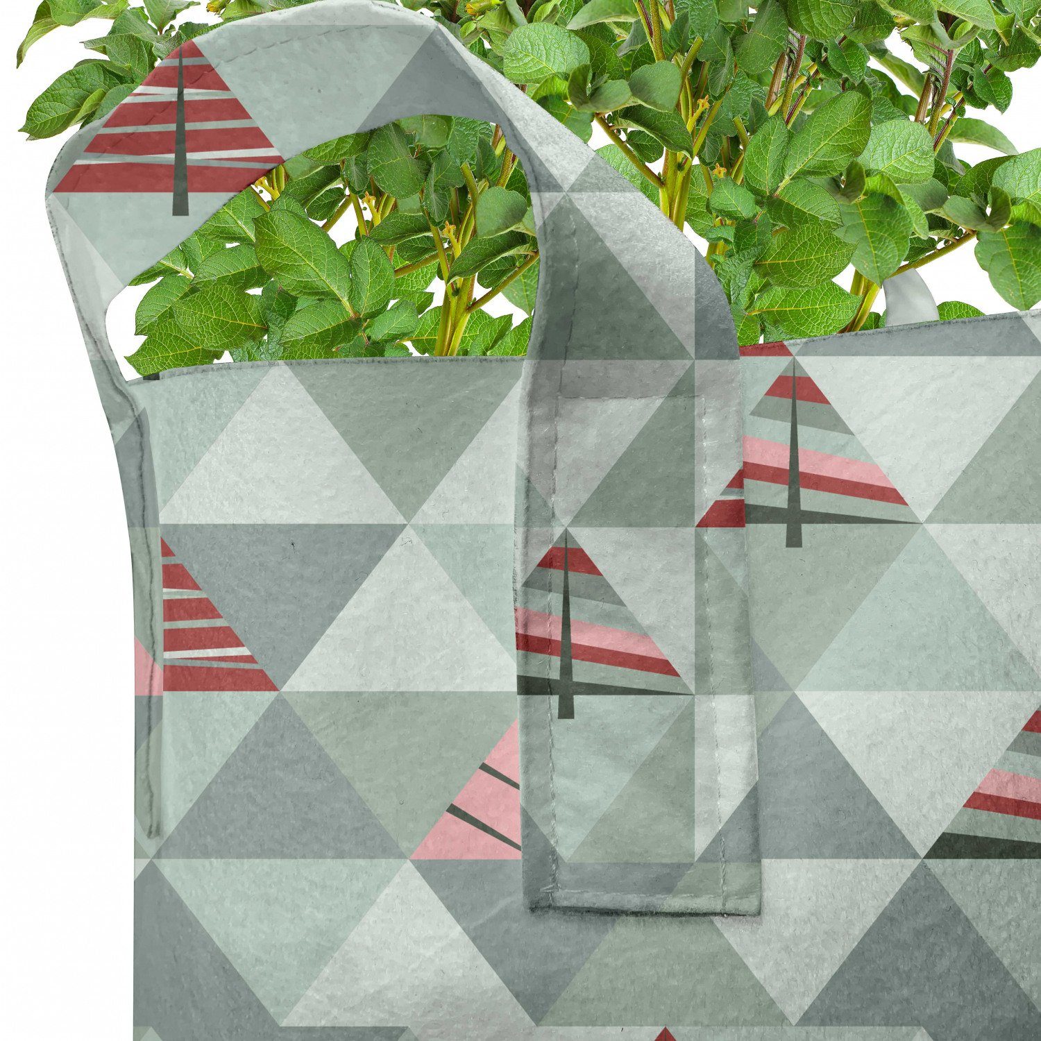 Griffen Triangles von Stofftöpfe Abakuhaus Pflanzkübel mit für Baum Illustration Pflanzen, hochleistungsfähig
