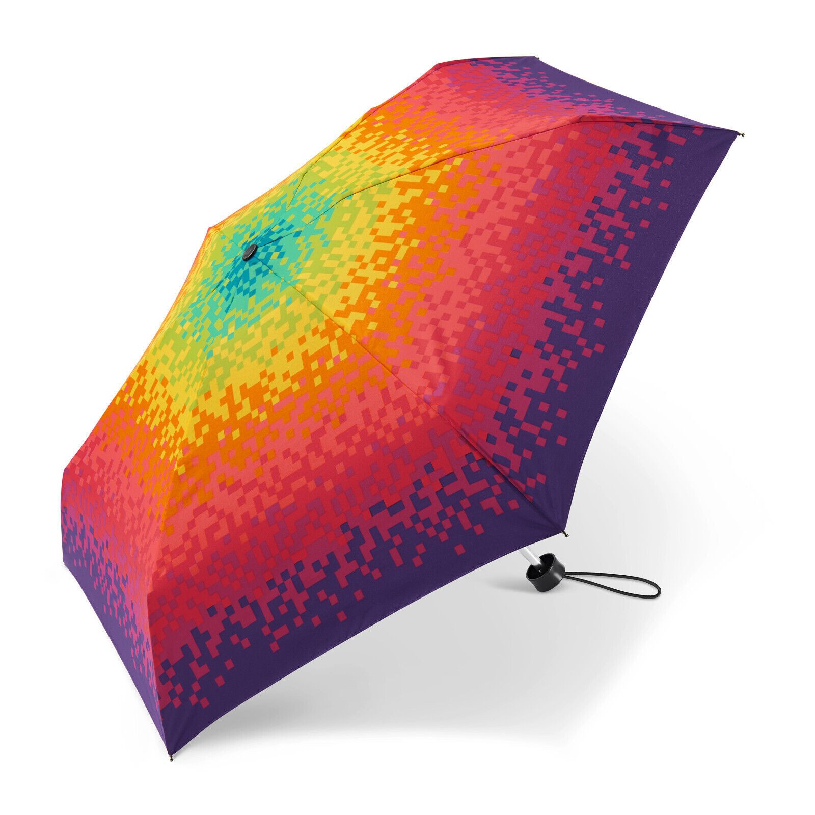 HAPPY RAIN Taschenregenschirm Regenschirm Taschenschirm Pixel günstig online kaufen