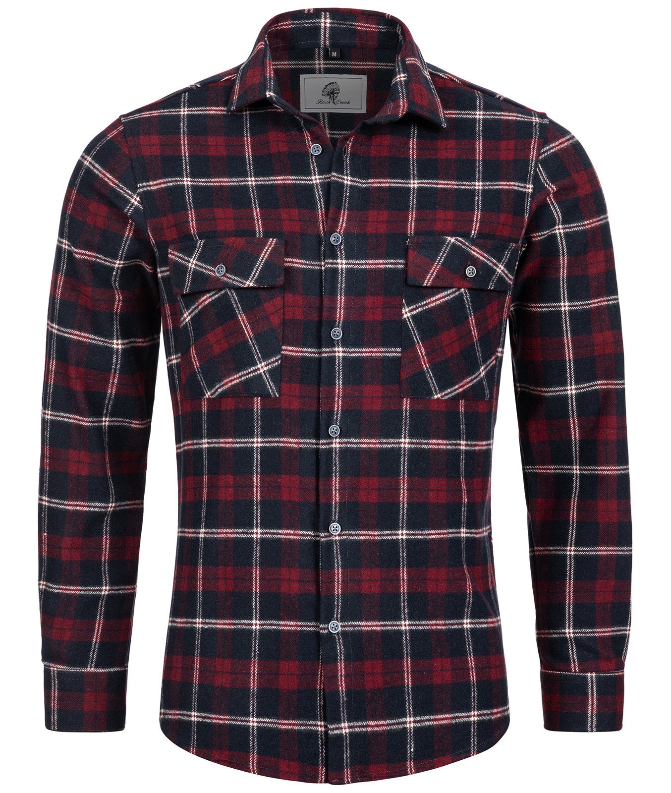Flanellhemd Herren Hemd Flanellhemd H-249