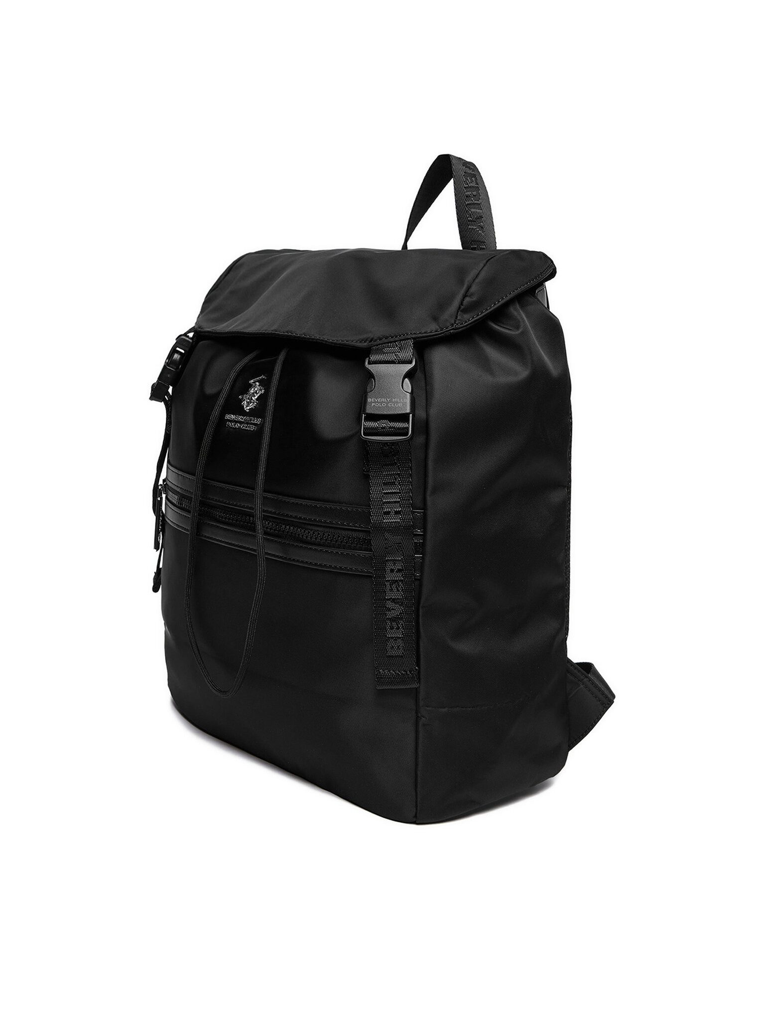 BEVERLY HILLS POLO CLUB Freizeitrucksack Beverly Hills Polo Club Unisex Rucksack Schwarz C-BHPC-B-006-08