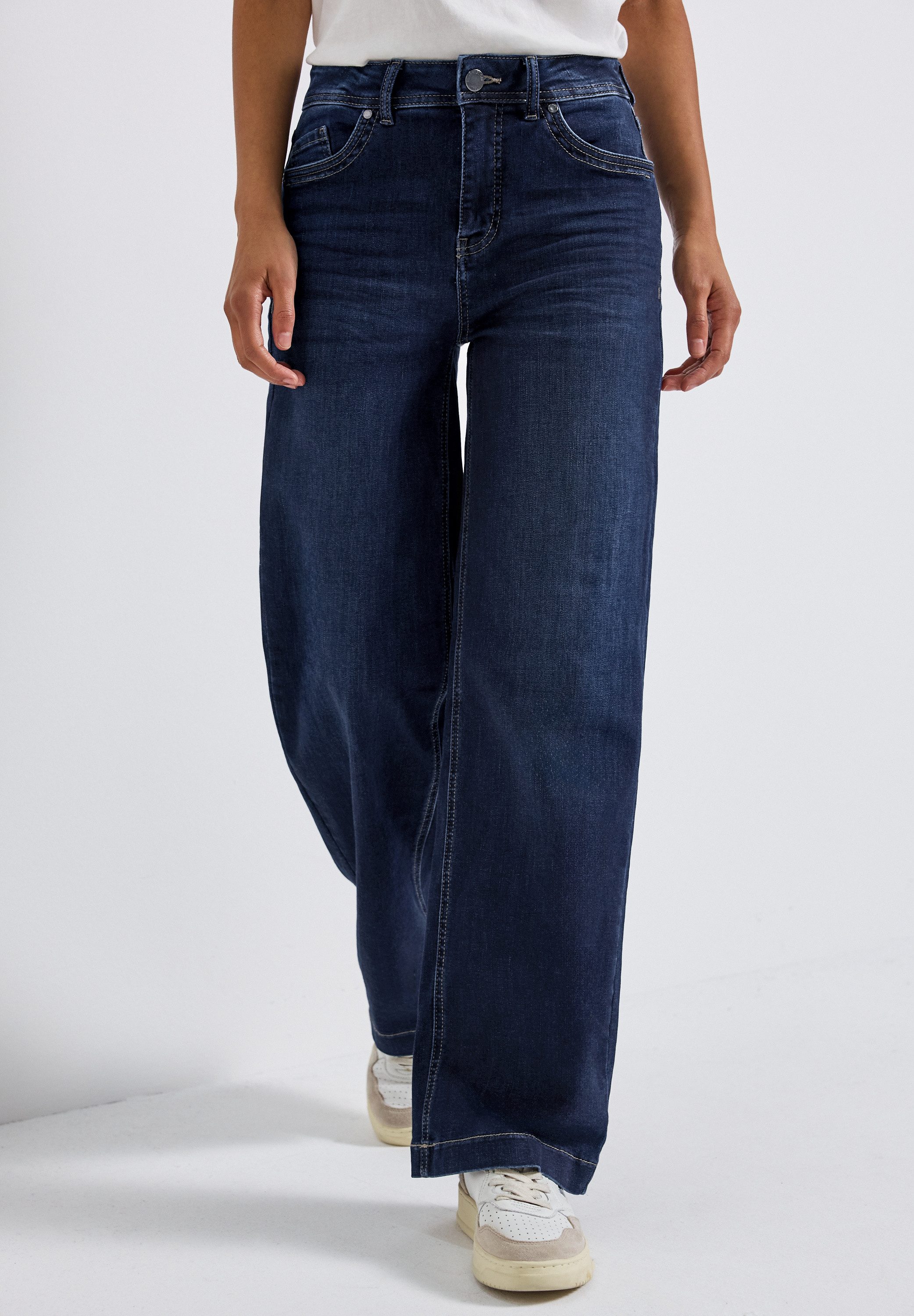 STREET ONE Weite Jeans 5-Pocket, im günstig online kaufen