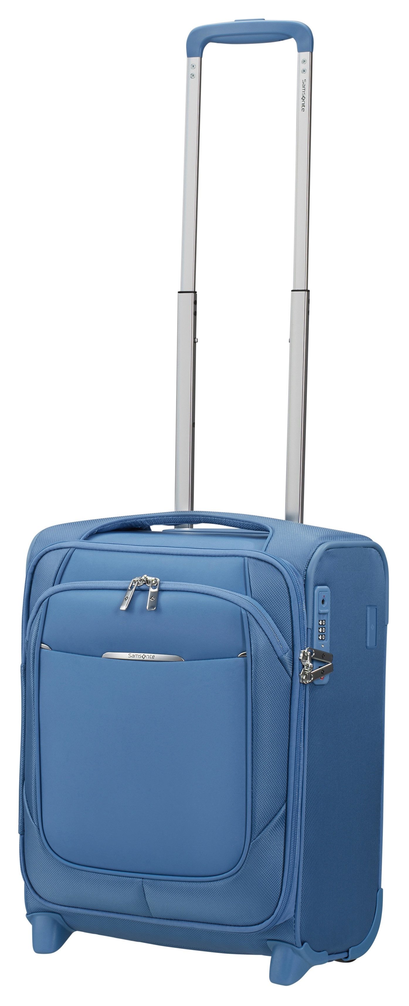 Samsonite Weichgepäck-Trolley RE-LITE, 45 cm, 2 Rollen, mit arretierbarem und versenkbarem Druckknopf, mit Adressanhänger