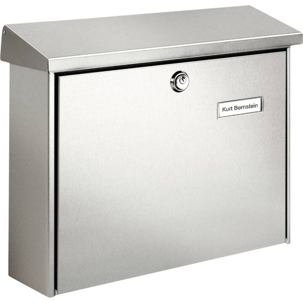 Burg Wächter Briefkasten Edelstahl-Briefkasten Amrum 3867 Ni 8140