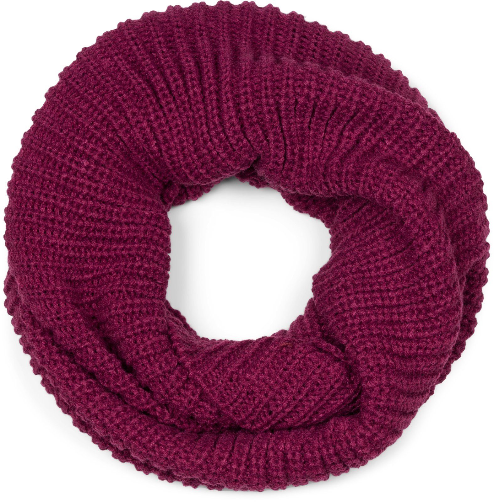 styleBREAKER Strickschal Unifarbener Feinstrick Loop, (1-St)