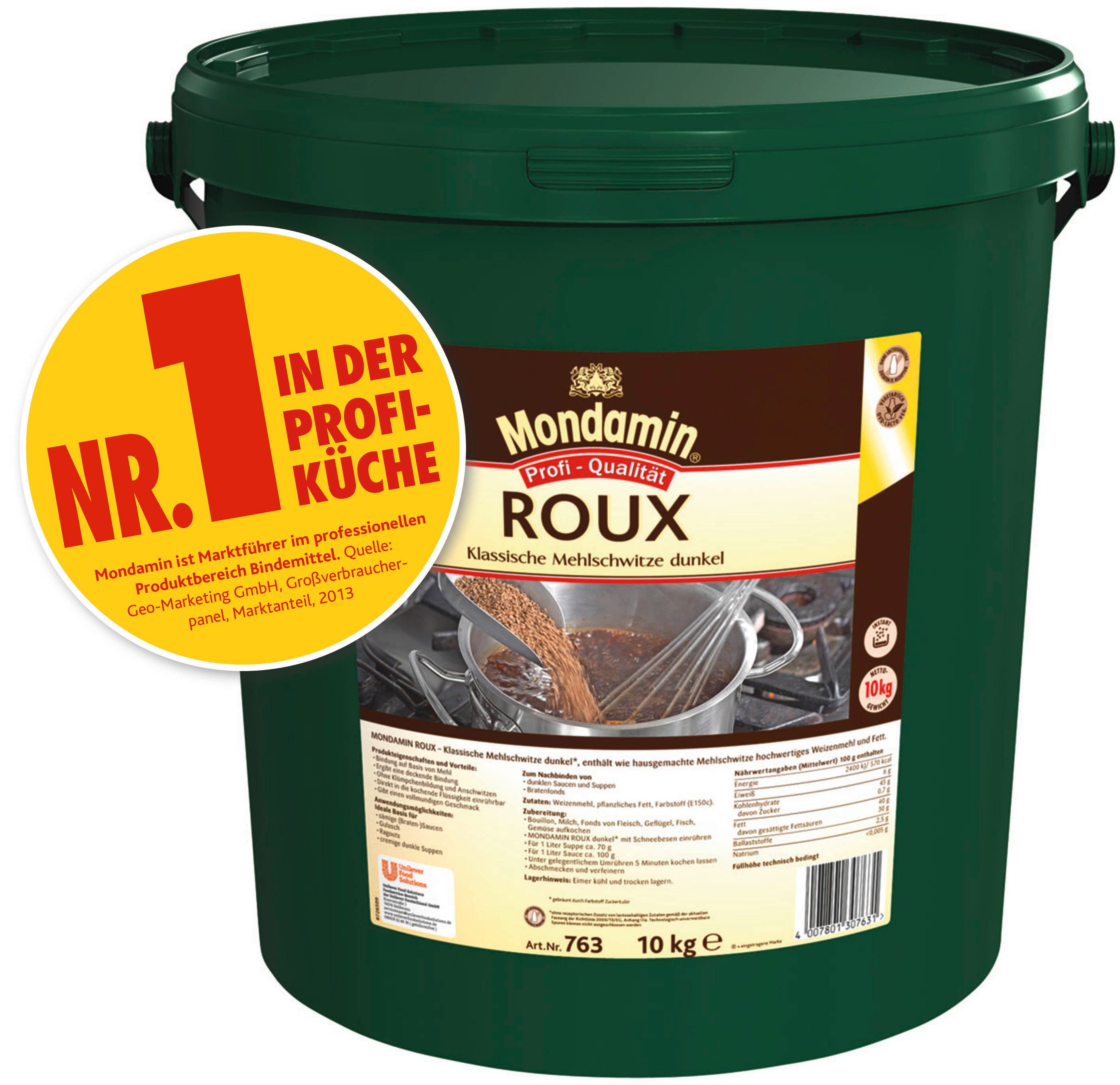 Mondamin Saucenbinder, Mondamin Roux dunkel