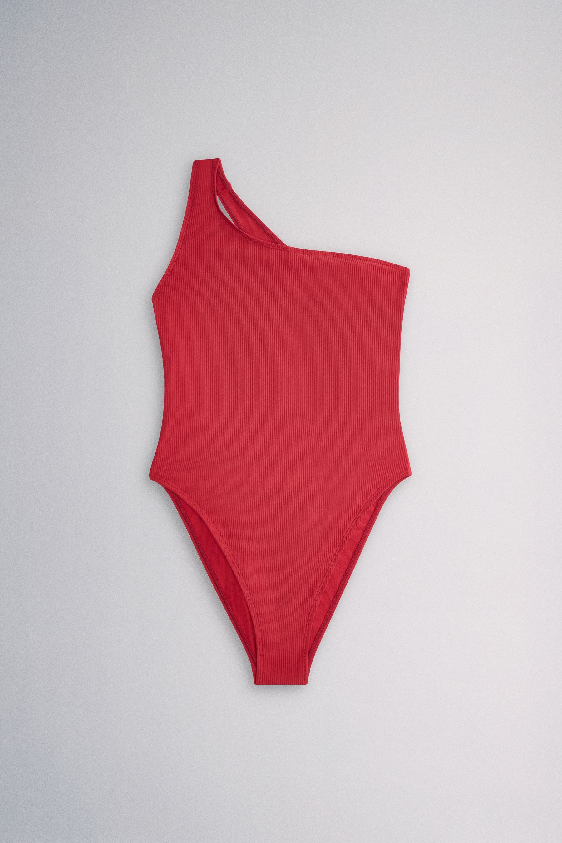 The Set Badeanzug The Set One-Shoulder-Badeanzug, 3er-Pack (3-St)