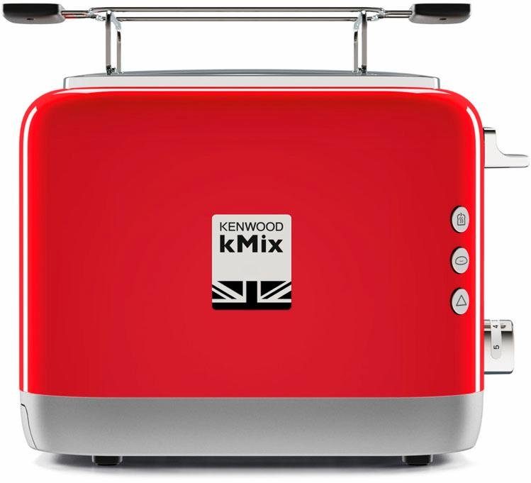 KENWOOD Toaster TCX751RD, 2 kurze Schlitze, für 2 Scheiben, 900 W