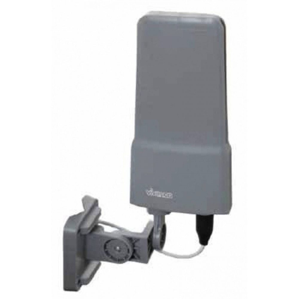 Vivanco SAT-Halterung VVANOUT42DBG Außenantenne Full HD, 42dB, grau, (Full HD Empfangsqualität, Full HD Empfangsqualität)