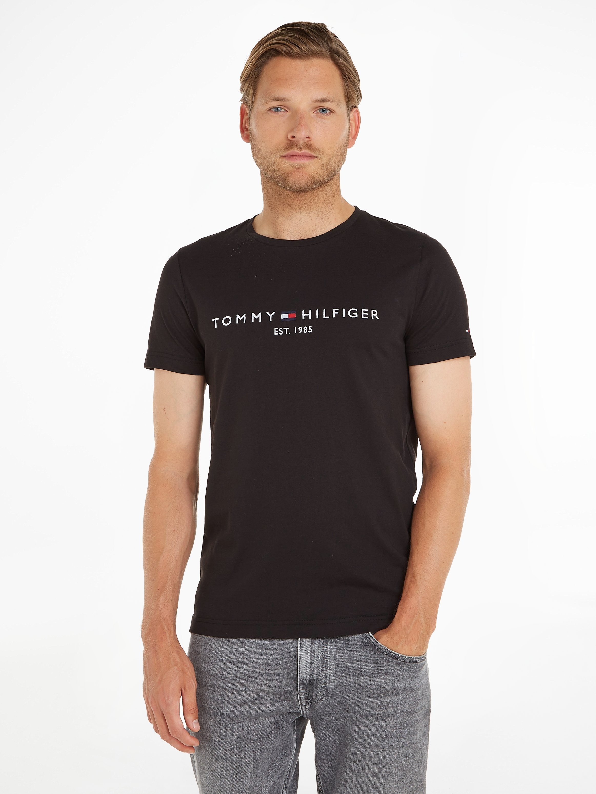 T-Shirt TOMMY FLAG HILFIGER TEE