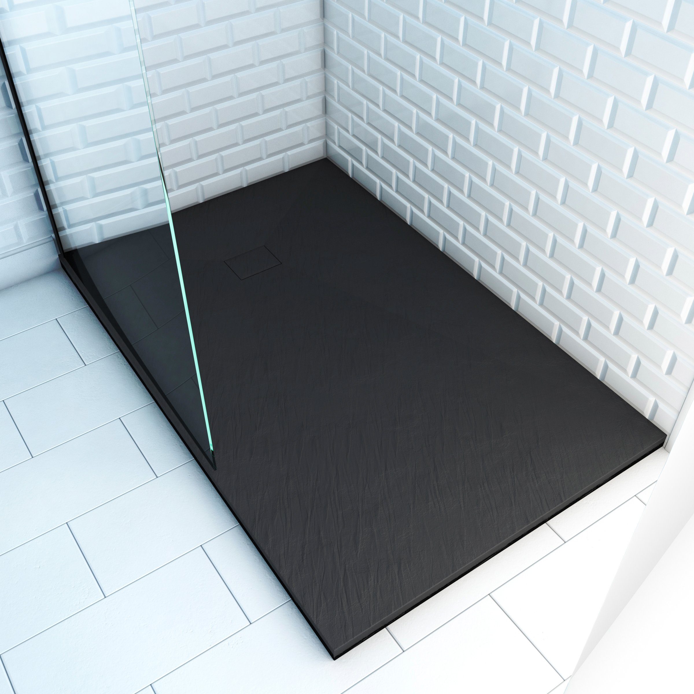 Marwell Duschwanne SMC, rechteckig, 140 x 90 x 2,6 cm