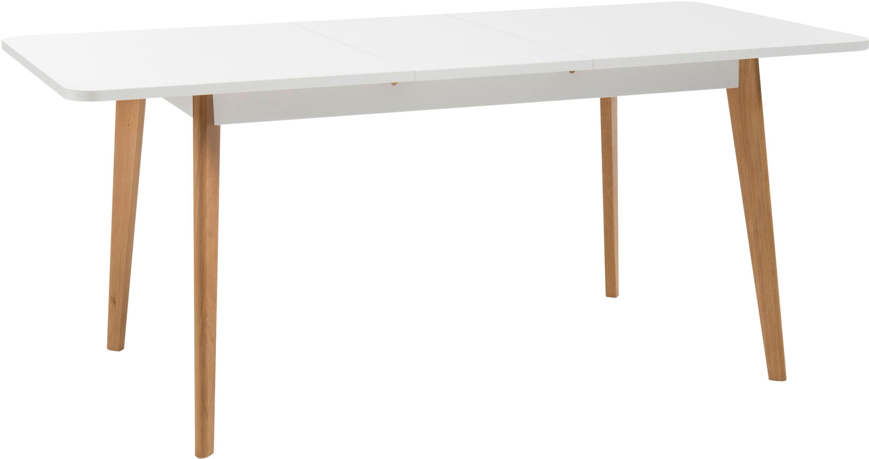 Home affaire Esstisch Merle, Scandi Design, Breite 140 (180) cm günstig online kaufen