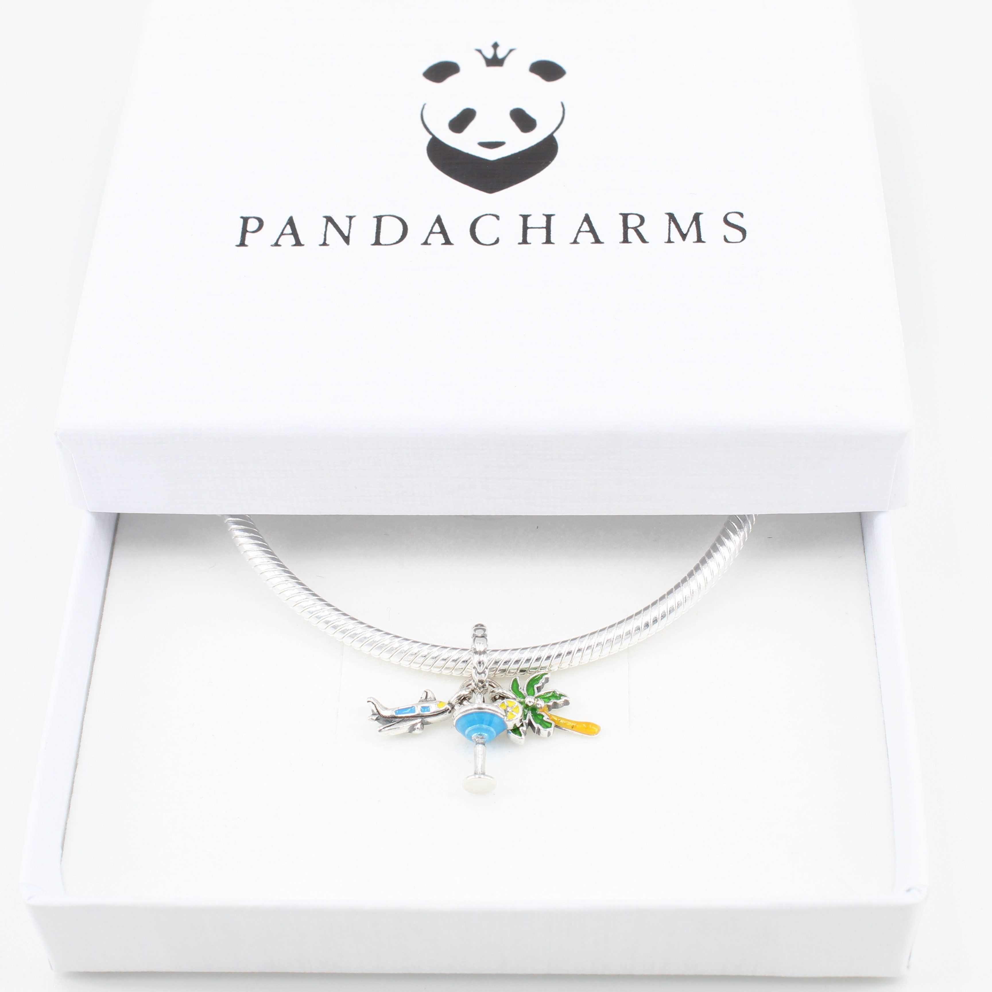 PANDACHARMS Bead Beachclub Charm Anhänger, 925er Sterling Silber – Bild 3 von 3