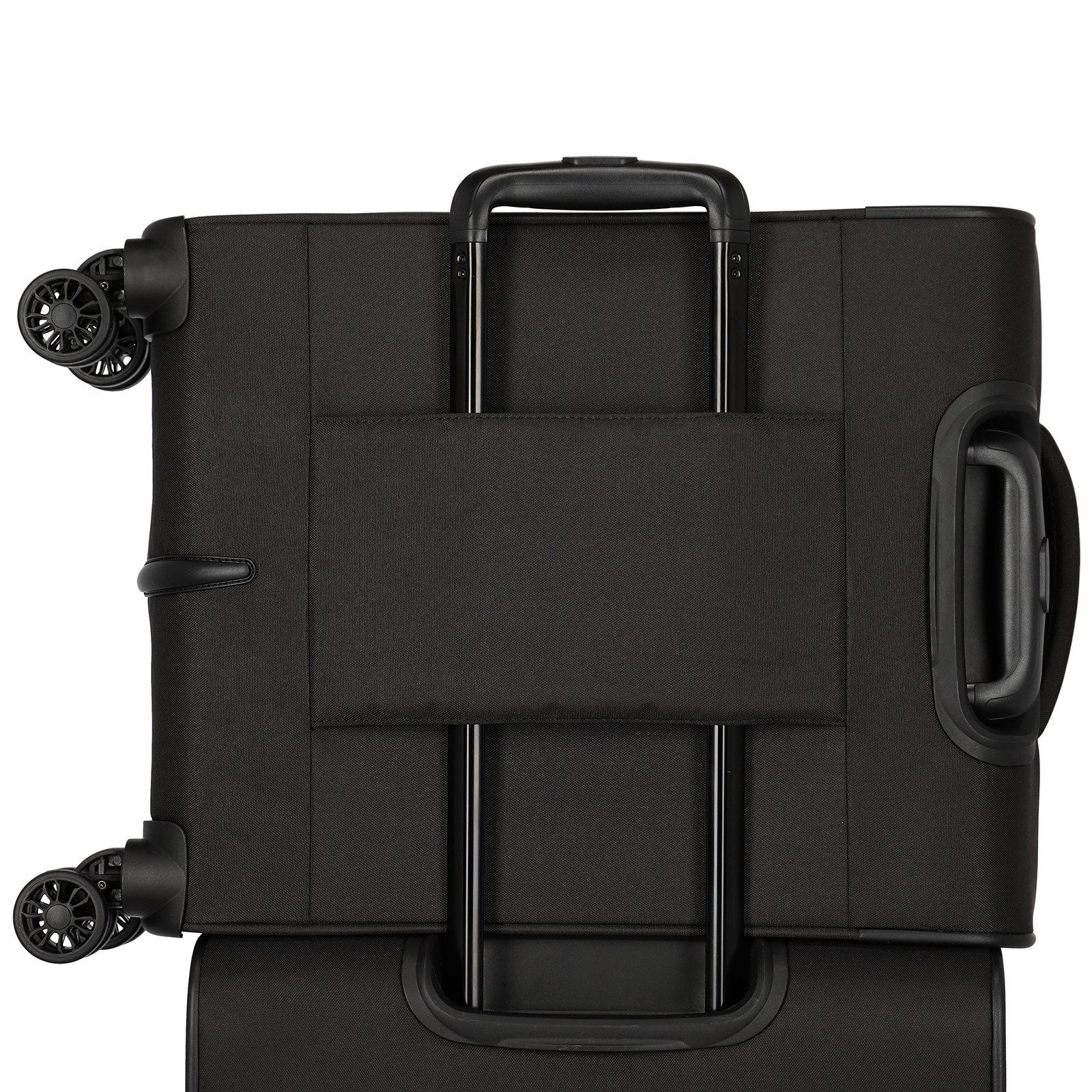 travelite Trolley Rügen 4-Rollen Kabinen Trolley Boardcase S 55 cm 2,4 kg 080947, 4 Rollen, Schloss, Doppelrollen