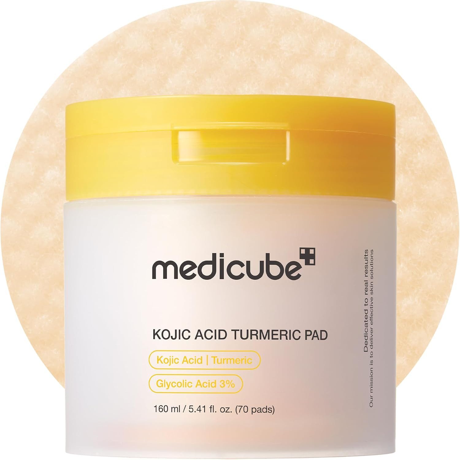 Medicube Gesichtspeeling Peeling-Pads mit Bernsteinsäure & Panthenol – 70 Stück, Für unreine Haut geeignet Porenverfeinernd