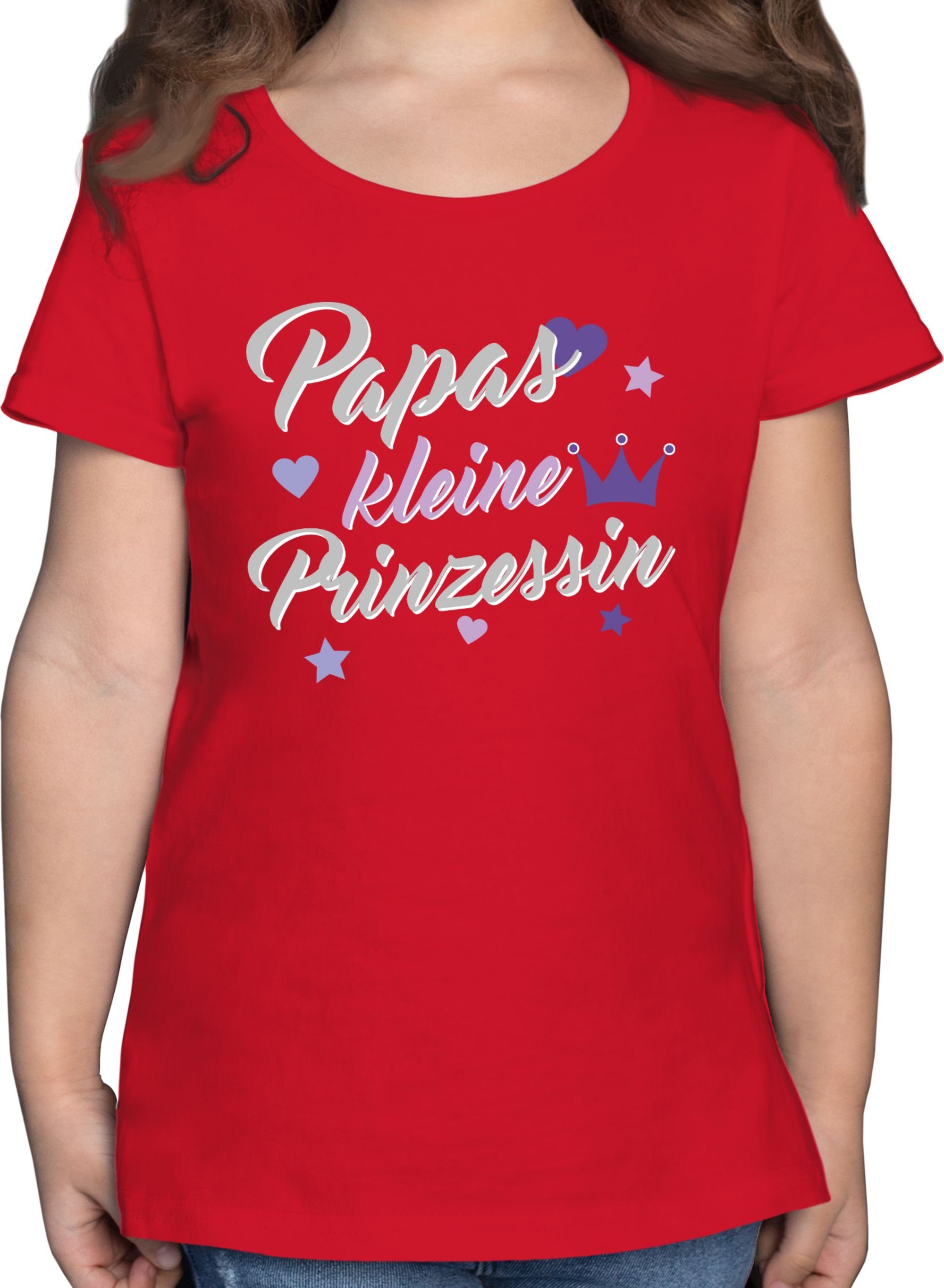 Shirtracer TShirt »Papas kleine Prinzessin Statement Sprüche Kinder