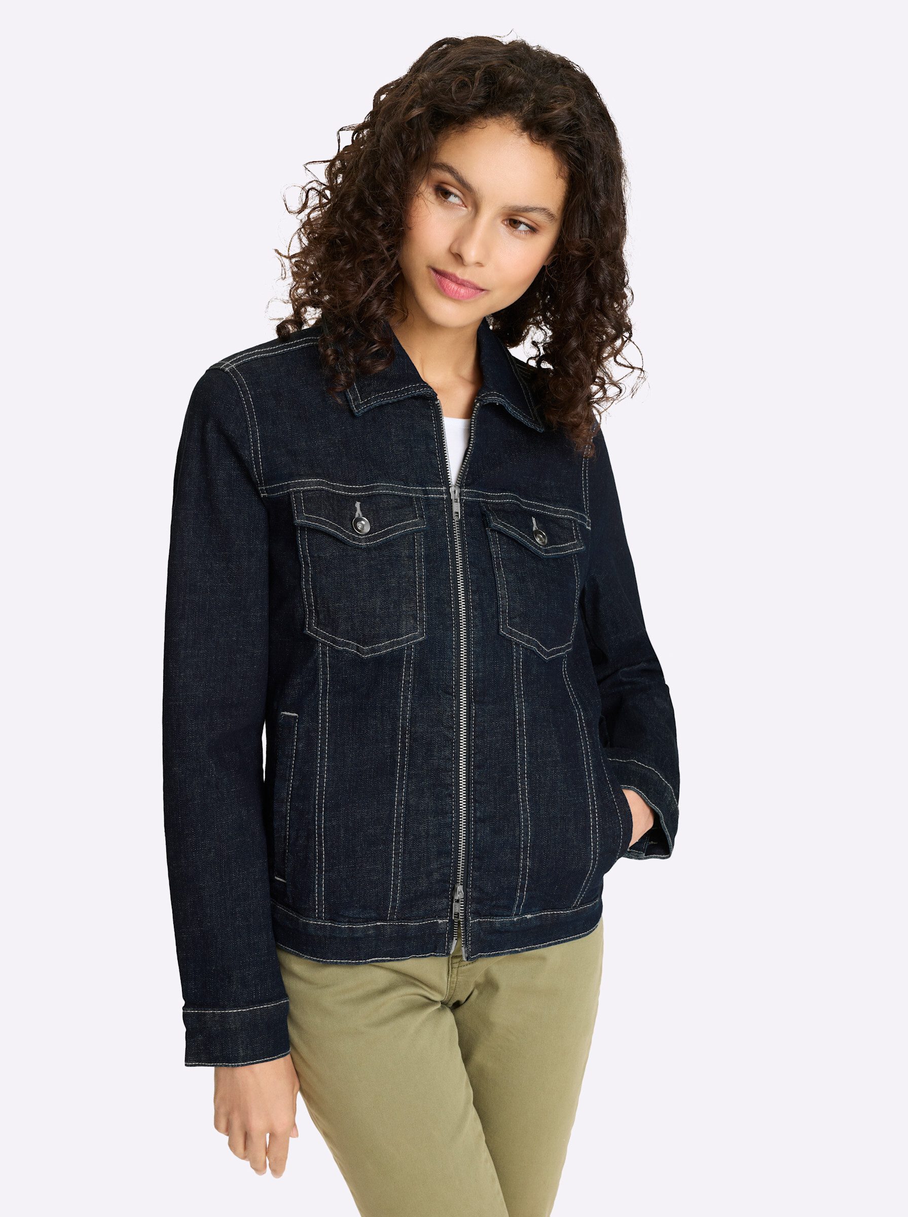heine Allwetterjacke Jeansjacke . günstig online kaufen