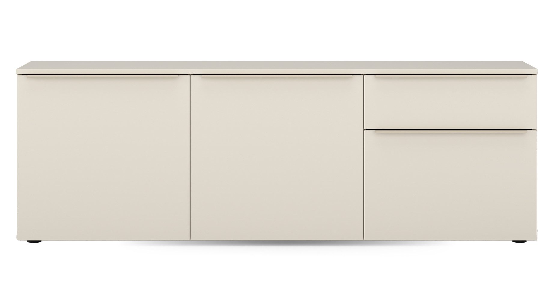 TOM TAILOR HOME Sideboard COLOR PUZZLE Low cabinet 04 – 1 Schublade und 3 Türen, Breite 1650 mm – Stauraum mit besonderen Farbkick