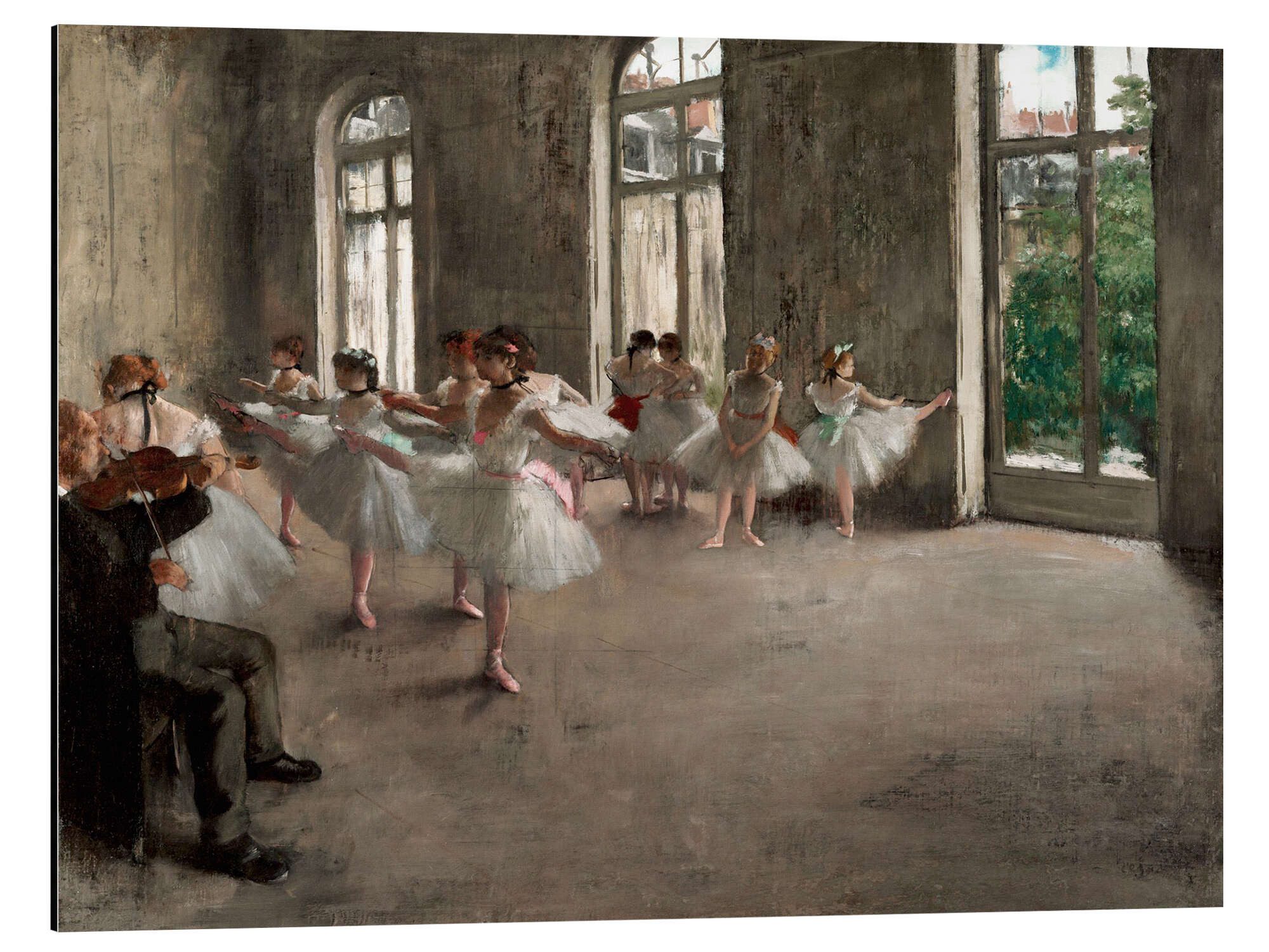 Posterlounge Poster Edgar Degas, Die Probe, günstig online kaufen