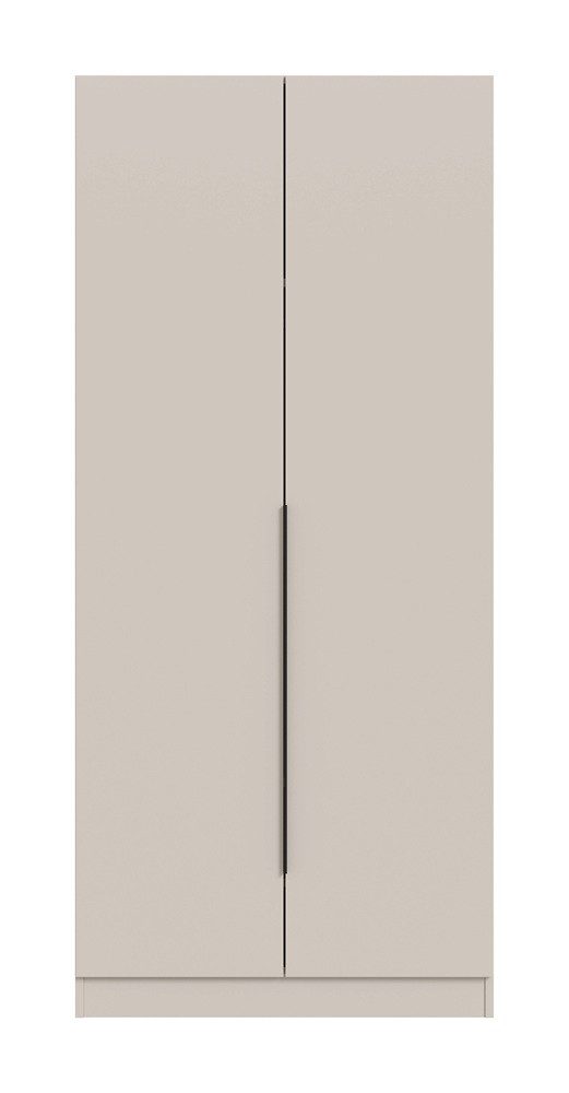 xonox.home Kleiderschrank Garderobenschrank Kleiderschrank Kopenhagen, 2-türig, Kaschmir 80 cm
