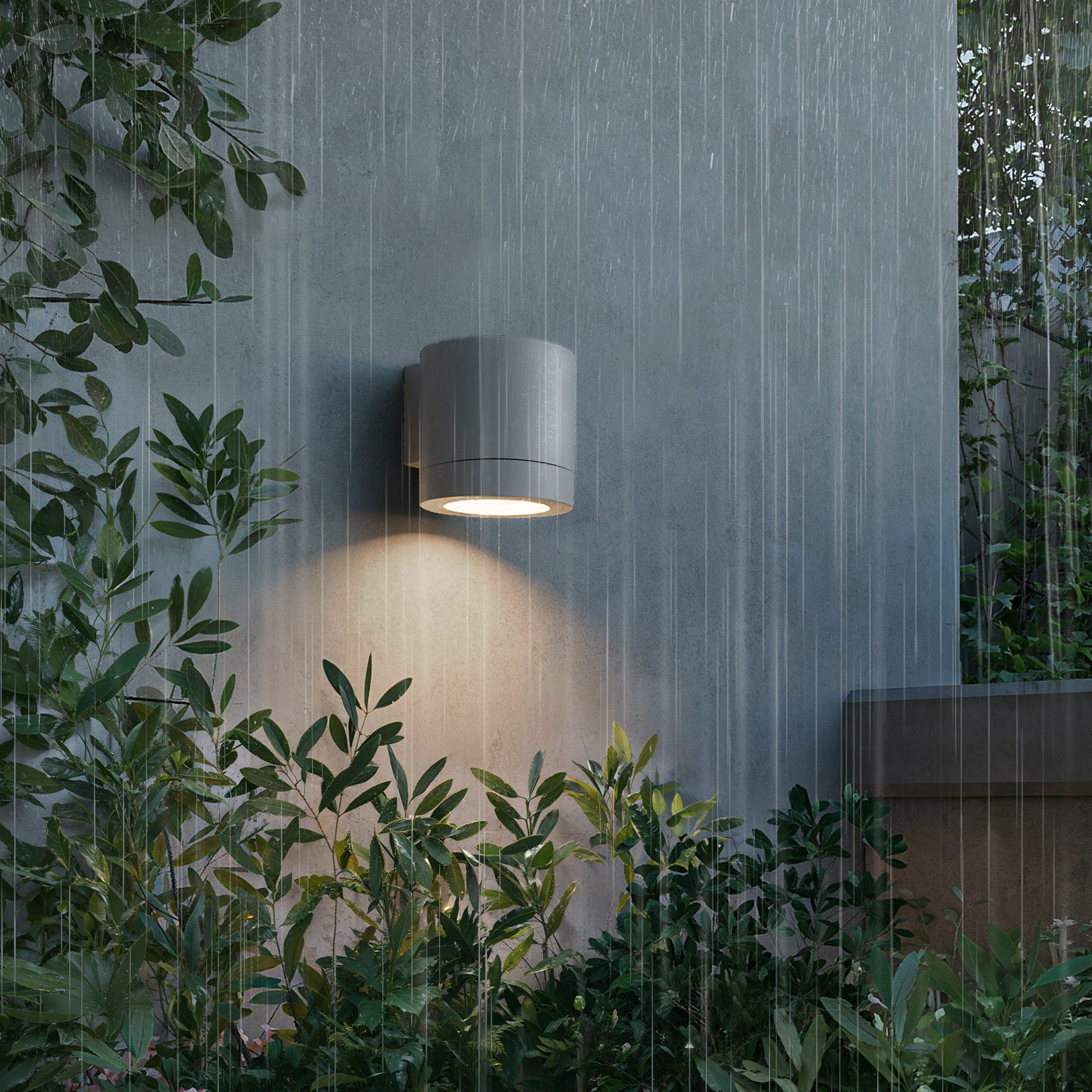 Philips LED Außen-Wandleuchte Outdoor Fylx, ohne Leuchtmittel, ohne GU10-Leuchtmittel, IP44
