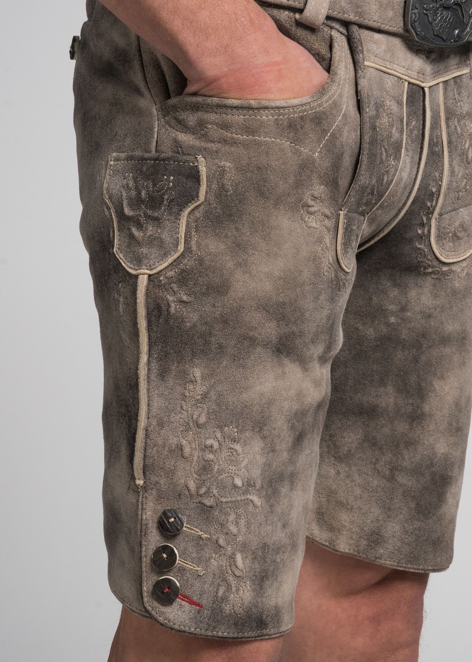& oxford/St N134-D Alex Stickerei Wensky mit sand traditioneller Spieth Shorts