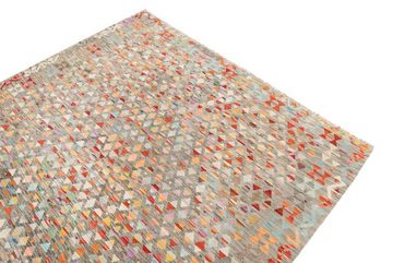 Orientteppich Kelim Afghan 221x242 Handgewebter Orientteppich Quadratisch, Nain Trading, quadratisch, Höhe: 3 mm