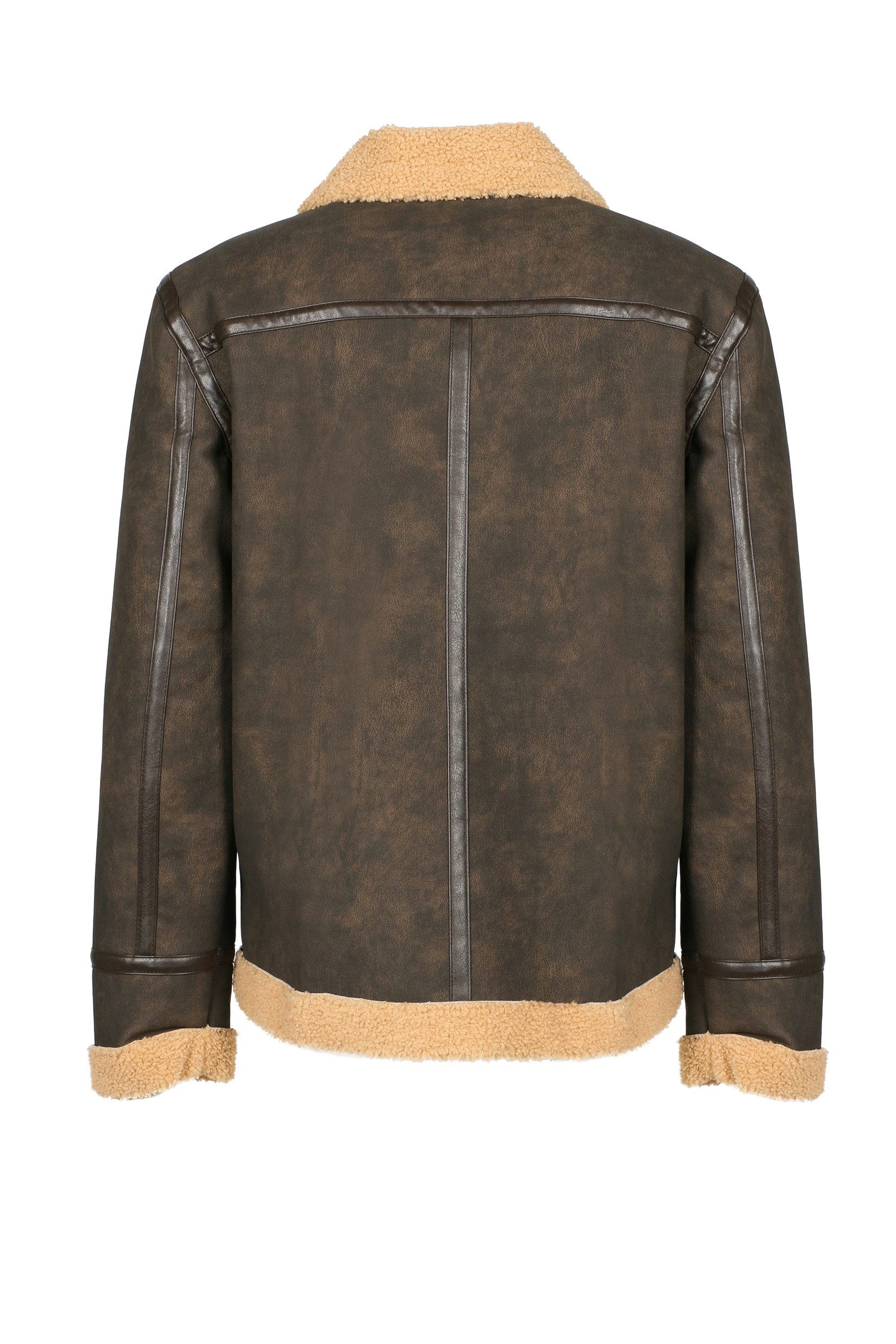Freaky Nation Lederimitatjacke T-Zogon-RR